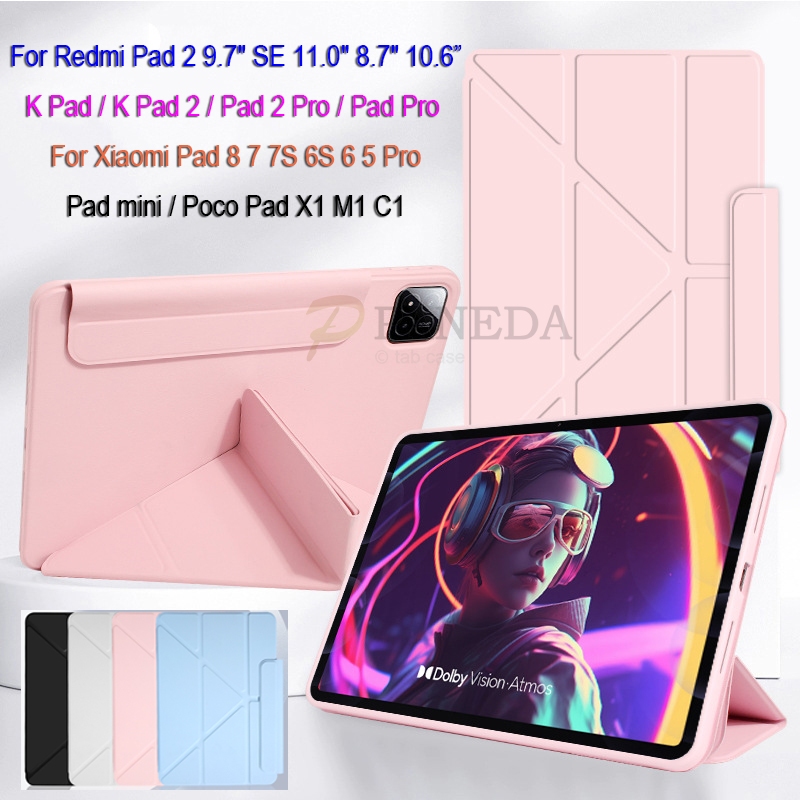 สําหรับ Xiaomi Pad 8 7 7S 6S 6 5 Pro กรณีแท็บเล็ตสําหรับ Redmi Pad 2 9.7" 10.6" SE 11.0" 8.7" Pro 12
