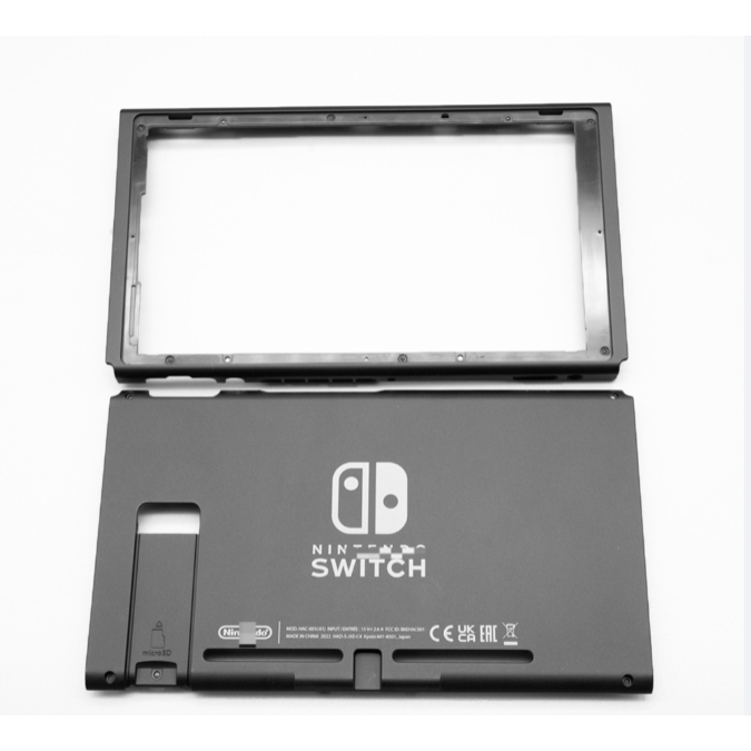 เคสเปลือกหอยด้านล่างด้านบนแผ่นหลังด้านหน้าเข้ากันได้กับ Nintend Switch HAC-001 รุ่น JP