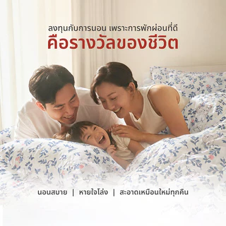 🛏️Soft Cloud 1ชิ้น ปลอกผ้านวม 100%ผ้าฝ้าย ป้องกันไรฝุ่น นุ่ม เป็นมิตรกับผิว การออกแบบซิป 5ฟุต 6ฟุต duvet cover