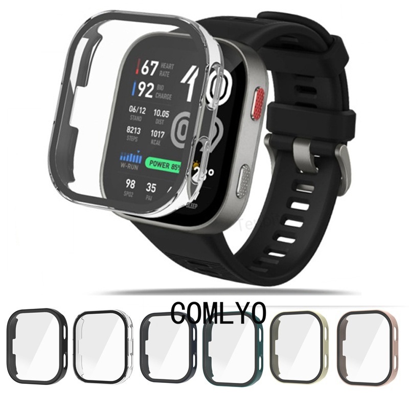 สําหรับ Amazfit Bip Max สมาร์ทนาฬิกาฝาครอบกันชนป้องกันหน้าจอป้องกันฟิล์ม