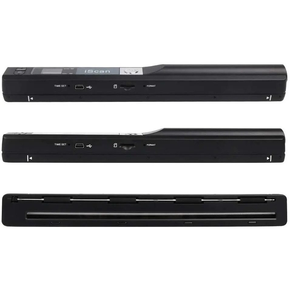 【จัดส่งเร็ว】iScan Portable Scanner Mini Handheld Document Scanner A4 Book Scanner JPG และ PDF Format