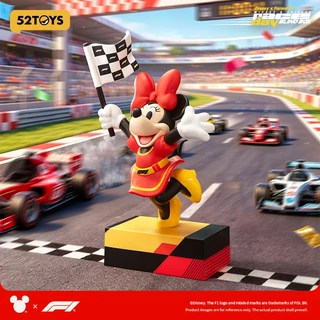 52TOYS Disney Mickey & Friends x F1® Race Day Series Blind Box Figure Toy（Whole Set）