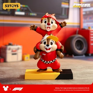 52TOYS Disney Mickey & Friends x F1® Race Day Series Blind Box Figure Toy（Whole Set）
