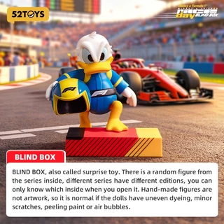 52TOYS Disney Mickey & Friends x F1® Race Day Series Blind Box Figure Toy（Whole Set）