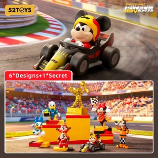 52TOYS Disney Mickey & Friends x F1® Race Day Series Blind Box Figure Toy（Whole Set）
