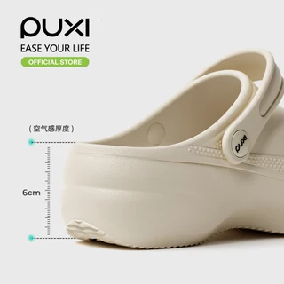 【สินค้ามาใหม่】PUXI รองเท้าแตะ 7.3 ซม,100% EVA,รองเท้าแฟชั่นสําหรับผู้หญิง, กีฬากลางแจ้ง,กันลื่น รองเท้าชายหาด นิ่มเหมือนเหยียบขี้ PX9203