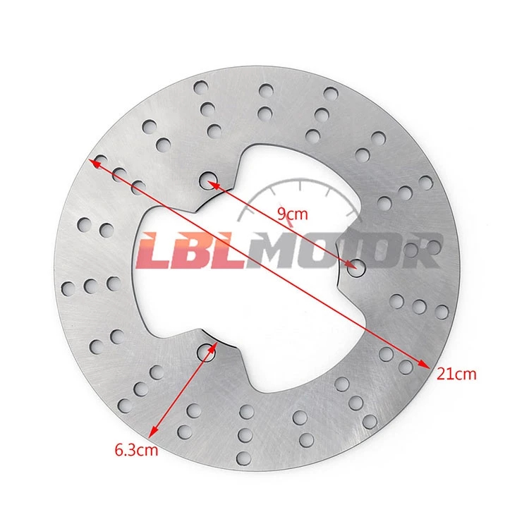 ด้านหลังเบรคโรเตอร์ Fit สําหรับ Yamaha TZR125 TZM150 TZR250 FZR250 FZR400 ด้านหลัง Break Disk