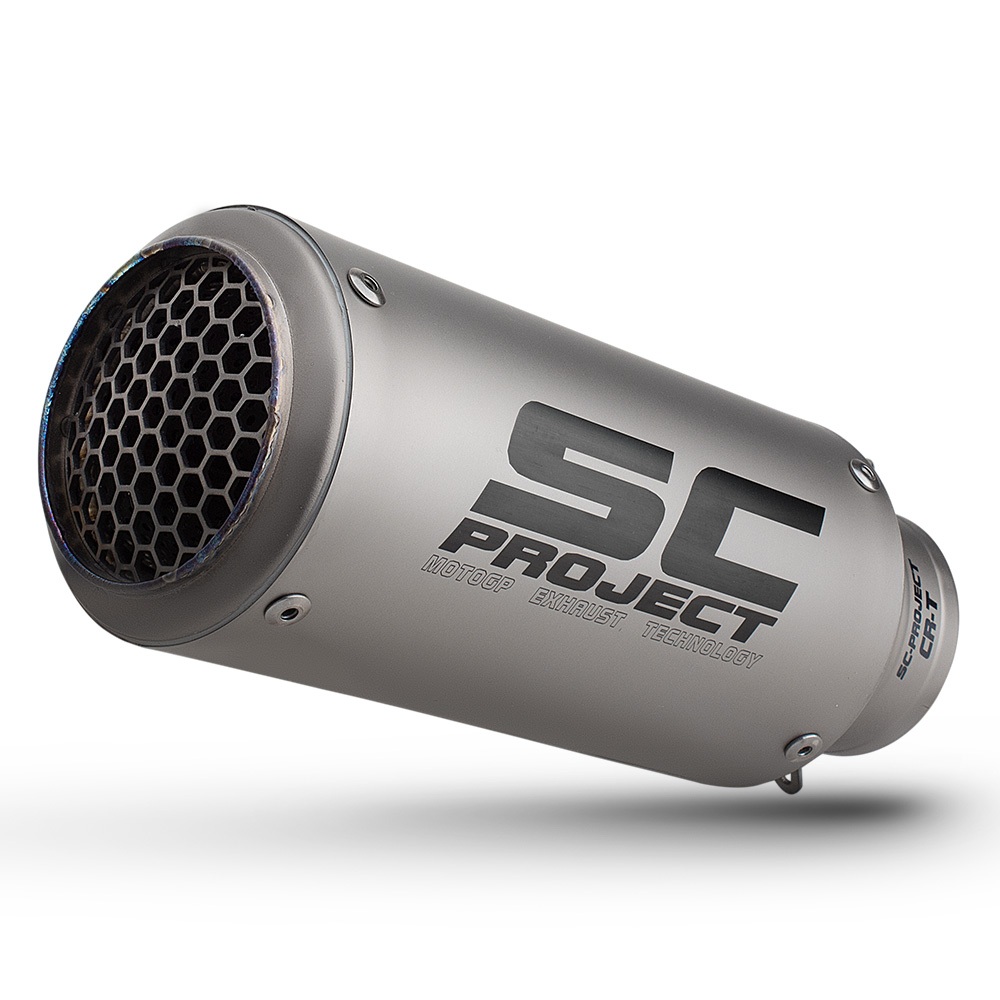 60 มม./51 มม. SC ProJect CR-T Titanium MOTOGP ชุดเทคโนโลยีไอเสีย