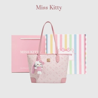 กระเป๋าสะพาย MISS KITTY กระเป๋าสะพายข้างผู้หญิง กระเป๋าสีชมพูน่ารักๆ คิตตี้ สะพายไหล่