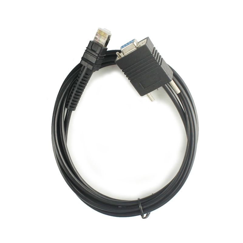 สายเคเบิลตรง 2M 5V สําหรับ Zebra LI3608 LI3678 DS3608 DS3678 เครื่องสแกนบาร์โค้ด