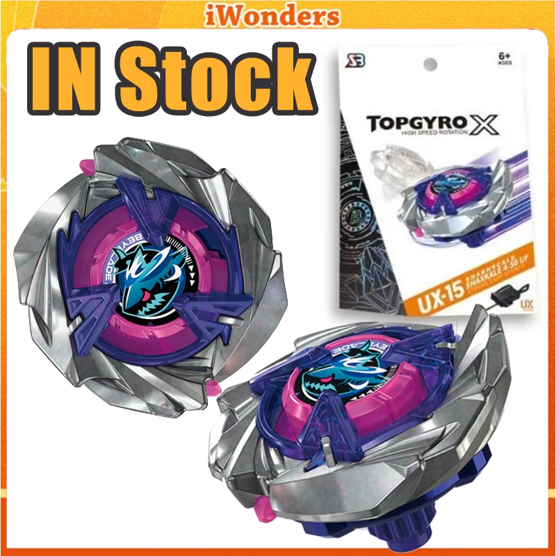 [คลังสินค้าพร้อม/ค่า CP สูง] Combat Beyblade X รุ่น UX-15 Wild Shark Scale Armor 4-50UF Ultimate Att