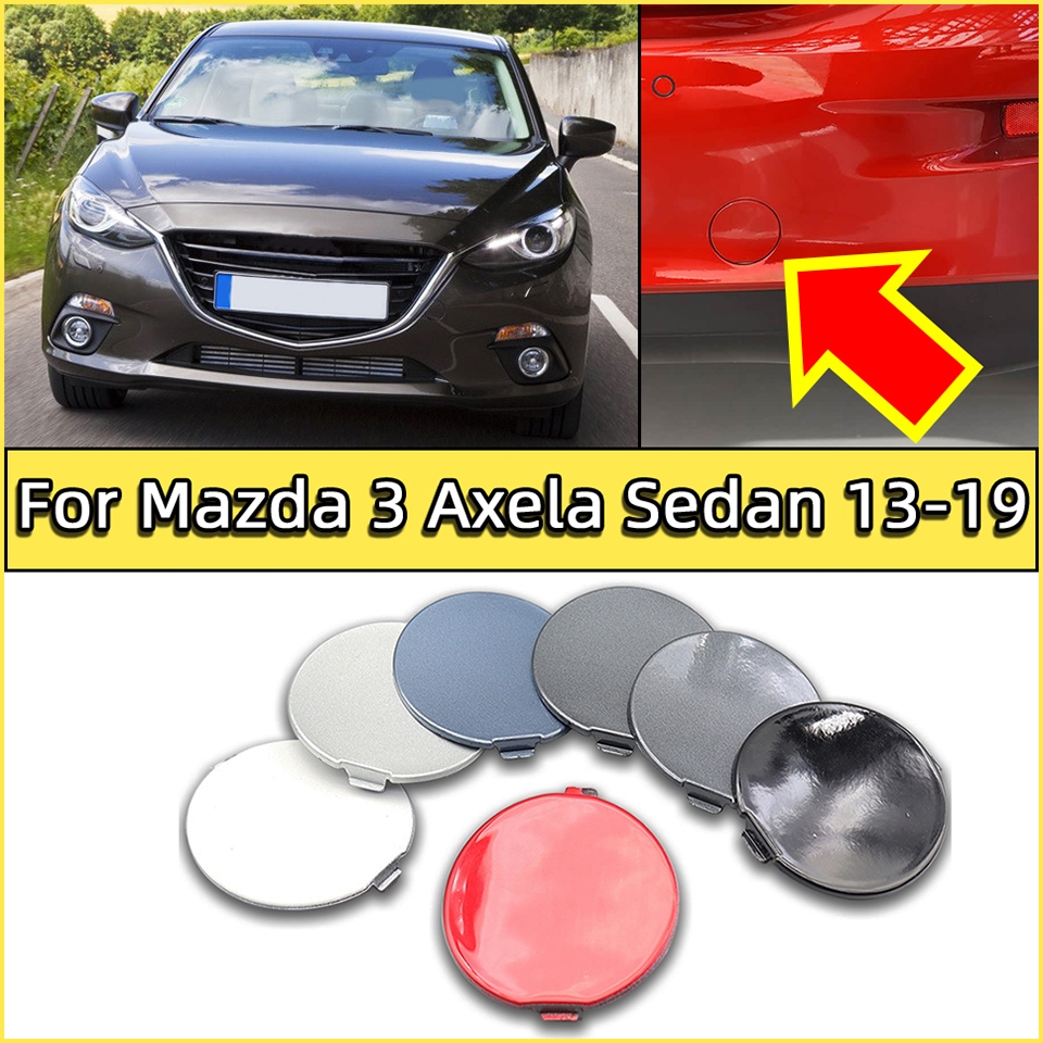 ฝาครอบตะขอตัดหญ้าด้านหลังสําหรับ Mazda 3 Axela Sedan 2013-2019