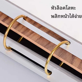 แท่นวางเมนูตั้งโต๊ะไม้ ใส่กระดาษ ก4 และ ก5 สามารถพลิกง่ายหลายหน้า ป้องกันรอยขีดข่วน เหมาะสําหรับร้านอาหาร ร้านชานมฟองและบาร์