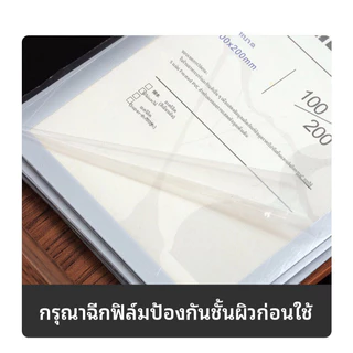 แท่นวางเมนูตั้งโต๊ะไม้ ใส่กระดาษ ก4 และ ก5 สามารถพลิกง่ายหลายหน้า ป้องกันรอยขีดข่วน เหมาะสําหรับร้านอาหาร ร้านชานมฟองและบาร์