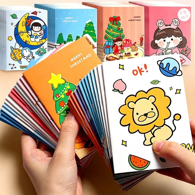 สมุดโน๊ตMini Steno พร้อม Dividers - แผ่นบันทึกขนาดพกพาสีสันสดใสสําหรับสํานักงาน, โปรดปรานและนักสะสม