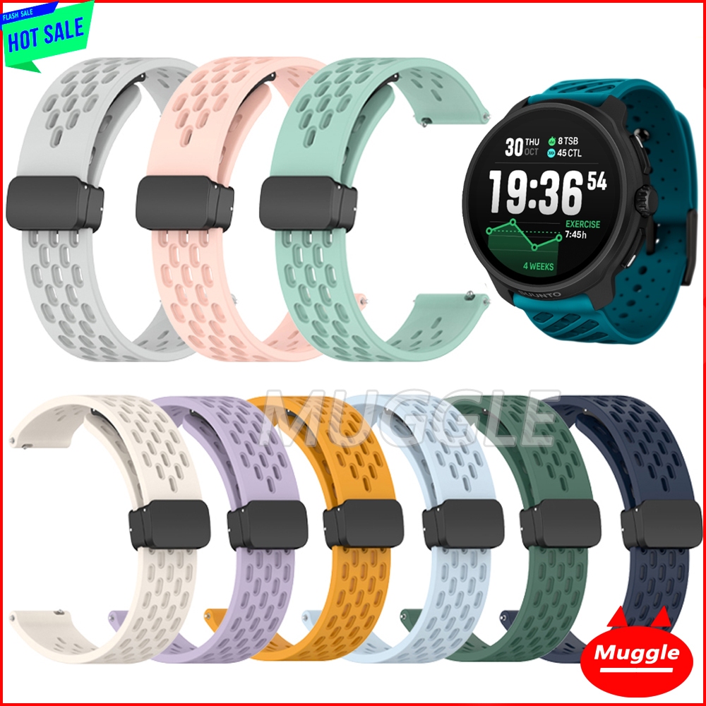 สายนาฬิกาซิลิโคน Suunto Core 2 Suunto Race 2 Race & Suunto Race vertical Suunto Race สายนาฬิกาแนวตั้