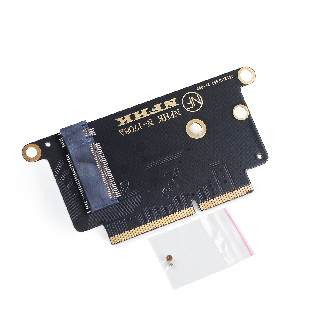A1708 NVME อะแดปเตอร์สําหรับ MacBook NVMe PCI Express PCIE ถึง M.2 SSD อะแดปเตอร์ N-1708A สําหรับ Ma