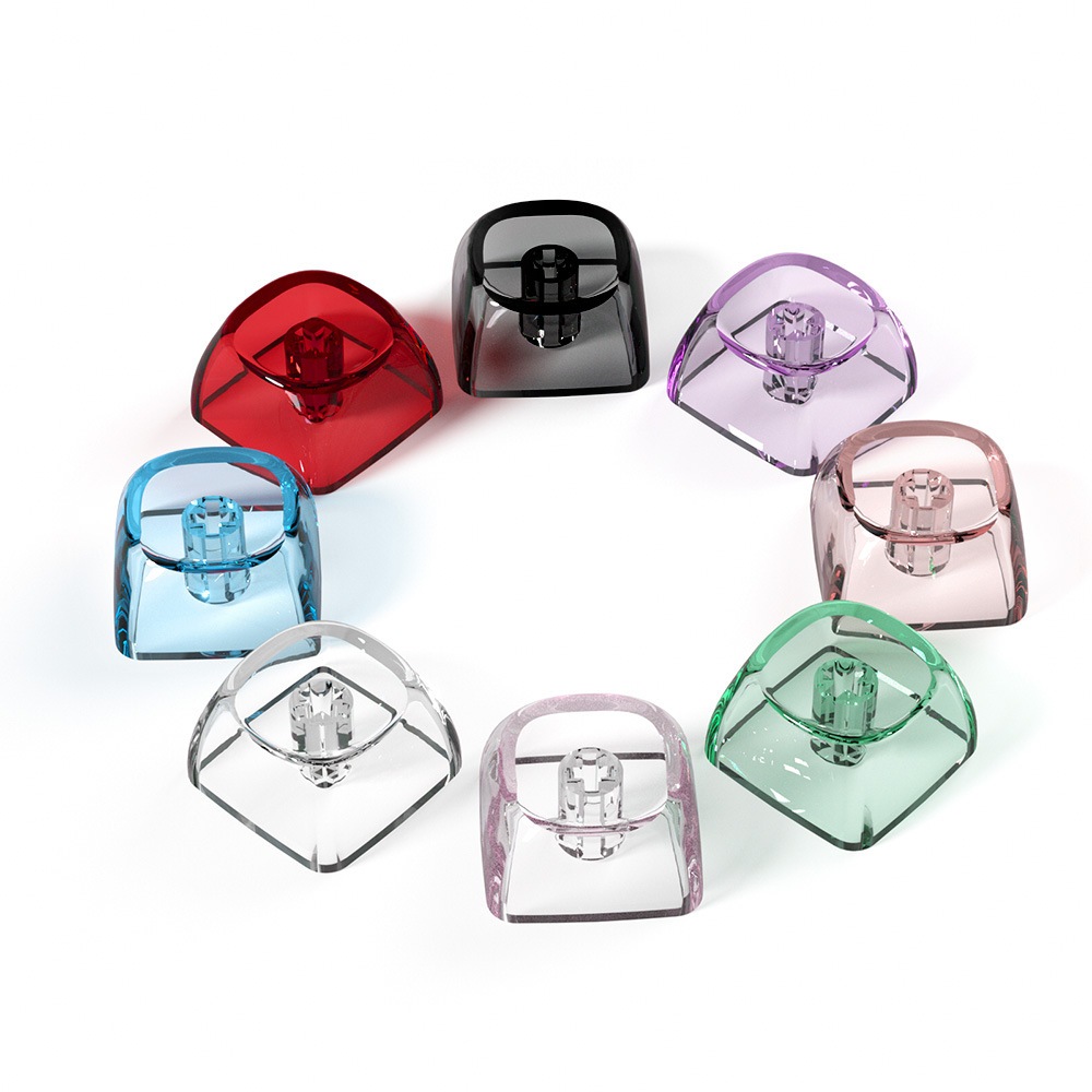 MOA Keycaps 1U วัสดุพีซีปุ่มกดโปร่งใส