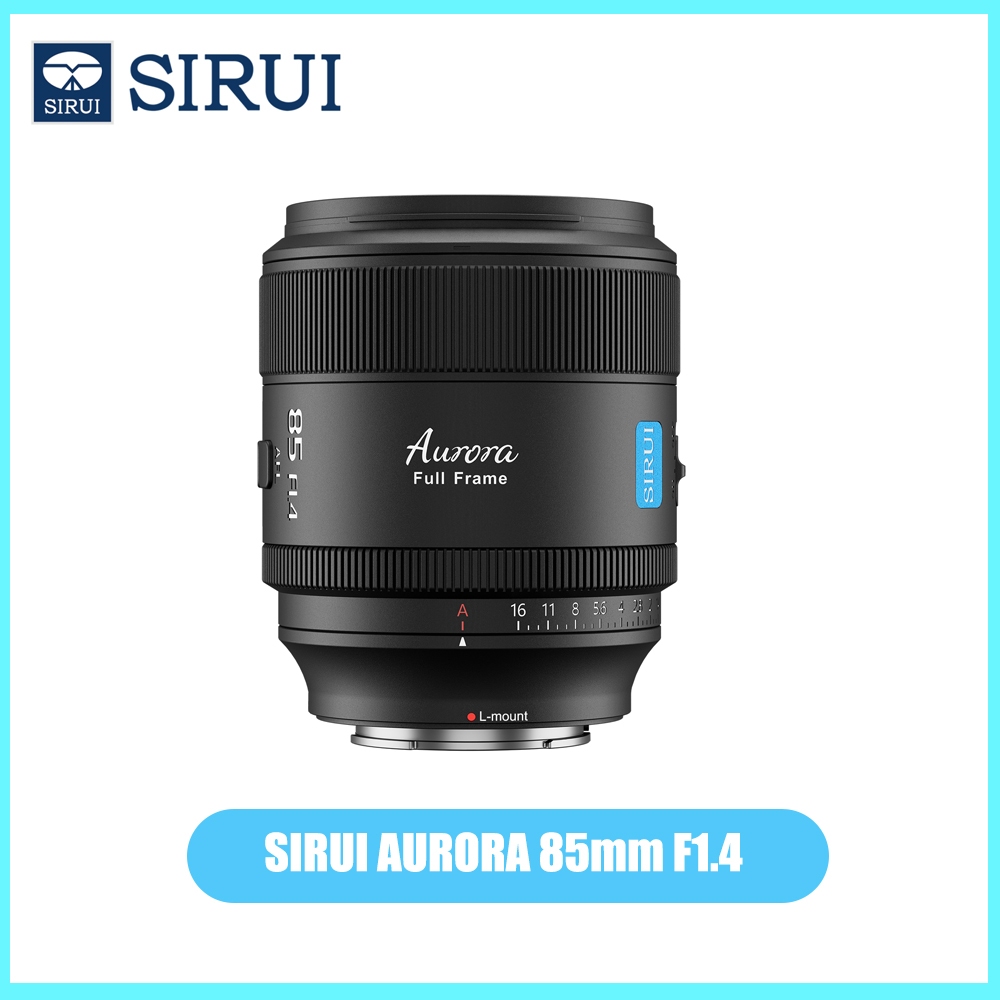 SIRUI Aurora เลนส์โฟกัสอัตโนมัติฟูลเฟรมขนาด 85 มม. F1.4