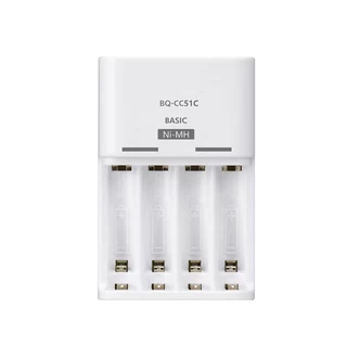 Eneloop แบตเตอรี่ชาร์จ AA และ AAA 1.2V Ni-MH แบตเตอรี่พร้อม BQ-CC51C เครื่องชาร์จแบตเตอรี่