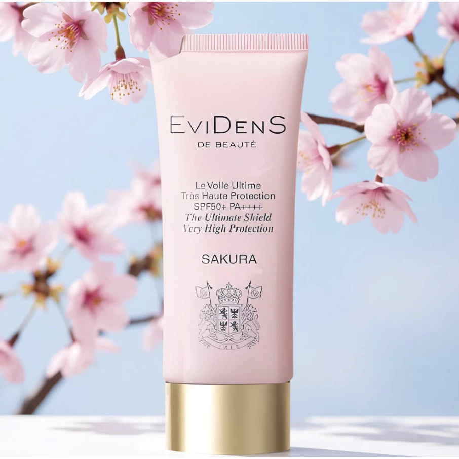 EVIDENS DE BEAUTE Oxygen Sunscreen Makeup 50ml Clear SPF 50 กันน้ําและกันเหงื่อ