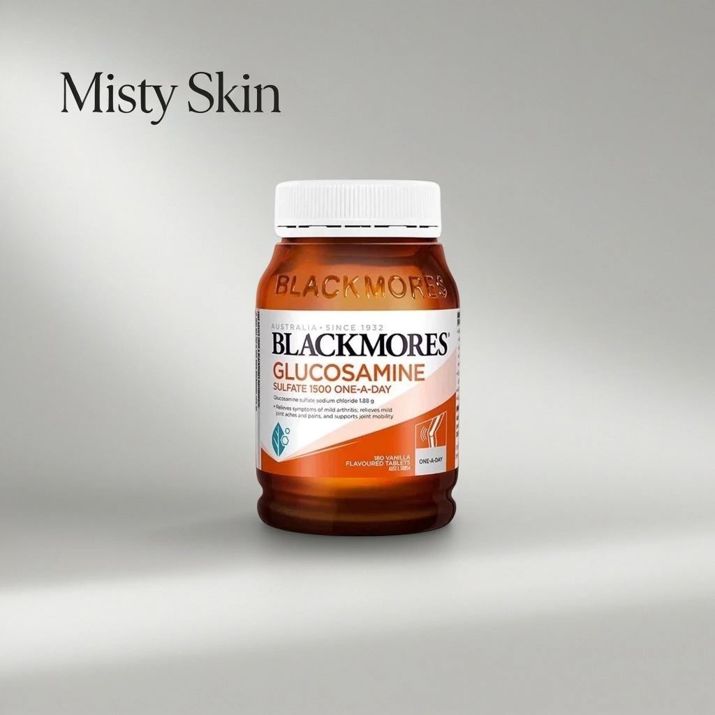 สต็อกจํากัด! Australian Blackmores Glucosamine 1500มก. 180 เม็ด อาหารเสริมดูแลข้อเพื่อบรรเทาโรคข้ออักเสบที่นุ่มนวล & Aches
