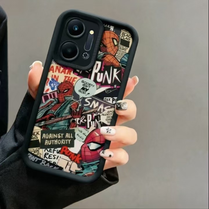 เคส Honor X5 Plus X6 X6S X7 X8 X9 X6A X7A X8A X9A การ์ตูน Spiderman