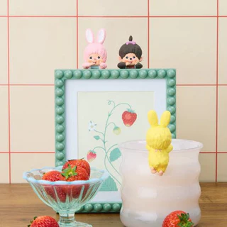🔥Monchhichi 💗Sonny Angel Hippers Decorative Mini Figures Mystery Box - ฟิกเกอร์ยึดโทรศัพท์ Monchhichi ลิขสิทธิ์แท้ 100% (สุ่ม 1 กล่อง)