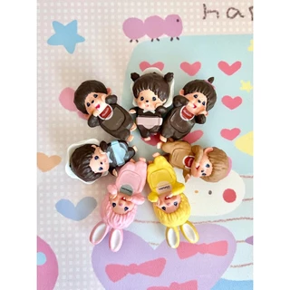 🔥Monchhichi 💗Sonny Angel Hippers Decorative Mini Figures Mystery Box - ฟิกเกอร์ยึดโทรศัพท์ Monchhichi ลิขสิทธิ์แท้ 100% (สุ่ม 1 กล่อง)