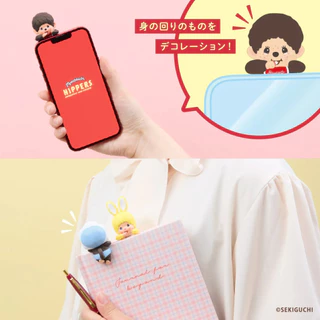 🔥Monchhichi 💗Sonny Angel Hippers Decorative Mini Figures Mystery Box - ฟิกเกอร์ยึดโทรศัพท์ Monchhichi ลิขสิทธิ์แท้ 100% (สุ่ม 1 กล่อง)