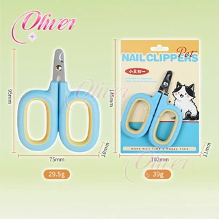 【Oliver】กรรไกรตัดเล็บสัตว์เลี้ยง กรรไกรตัดเล็บสุนัขขนาดเล็ก กรรไกรตัดเล็บแมว ล้างทําความสะอาดได้ สัตว์เลี้ยง การดูแล