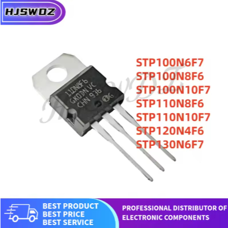 1-5PCS STP100N8F6 STP100N10F7 STP110N8F6 STP100N6F7 STP120N4F6 STP110N10F7 STP130N6F7 100F6F7 100N6F