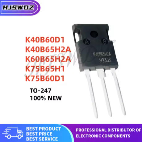1-5PCS AOK40B65H2A AOK40B60D1 AOK60B65H2A AOK75B65H1 AOK75B60D1 K40B65H2A K40B60B65H1A หลอด K60D1A ถ