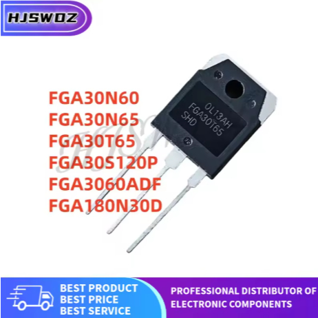1-5PCS FGA30N60 FGA30S120P FGA30T65 FGA30N65 FGA180N30D FGA30T65SHD FGA30N60LSD FGA30N65SMD-3P 100% 