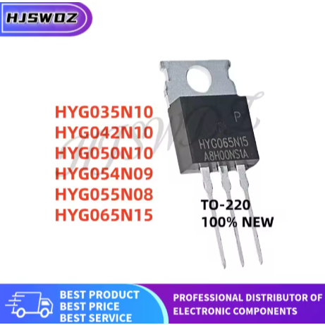 1-5PCS TO-220 HYG042N10 HYG050N10 HYG055N08 HYG065N15 HYG035N10 HYG054N09 G042N10 G050N10 G055N08 G0