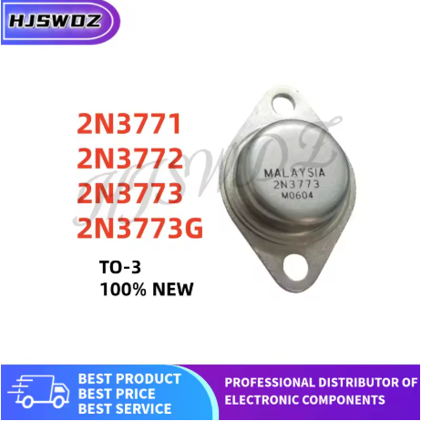 1-5PCS 100% ใหม่ 2N3771 2N3772 2N3773 2N3773G TO-3 ทรานซิสเตอร์กําลังสูงในสต็อก