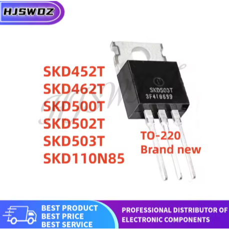 1-5PCS ใหม่ SKD500T SKD462T SKD110N85 SKD503T SKD502T SKD452T MOSFET Field effect tube TO-220 คุณภาพ