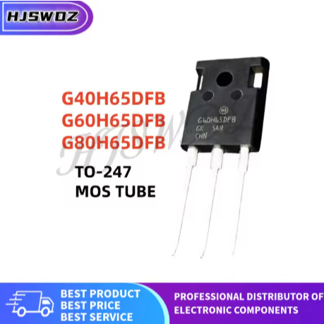 1-5PCs G40H65DFB G60H65DFB G80H65DFB STGWA40H65DFB STGWA60H65DFB STGW80H65DFB TO-247 100% ใหม่