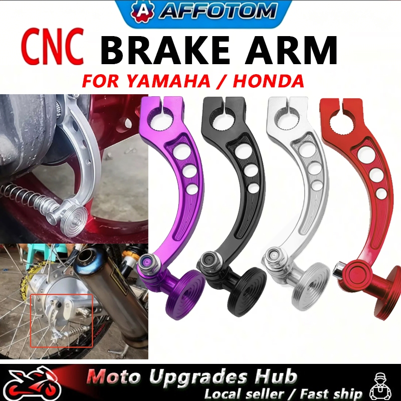 AFFOTOM Universal CNC อลูมิเนียมเบรคแขนคุณภาพสูง 5 สี Avaliable สําหรับ HONDA Click125i ADV160 BeAT 