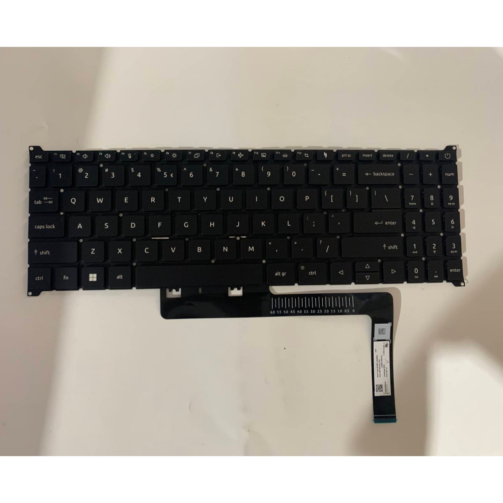US แป้นพิมพ์แล็ปท็อปสําหรับ Acer Aspire A315-59 A315-59G A515-57 A515-57G A715-51G A715-76US พร้อม b