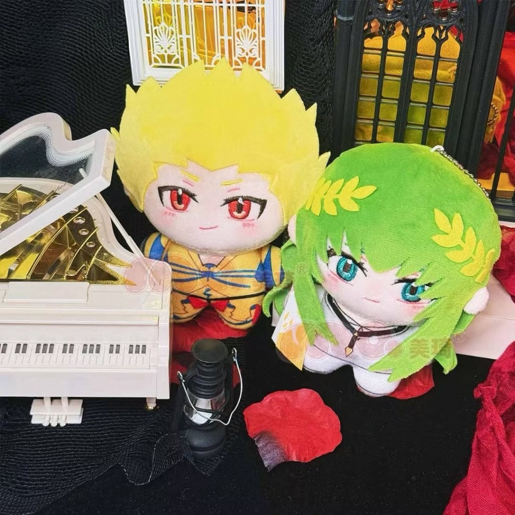 Enkidu Gilgamesh Fate อะนิเมะ NuNu ตุ๊กตาพวงกุญแจจี้น่ารักสายคล้องกระเป๋า Charm ของขวัญสะสม