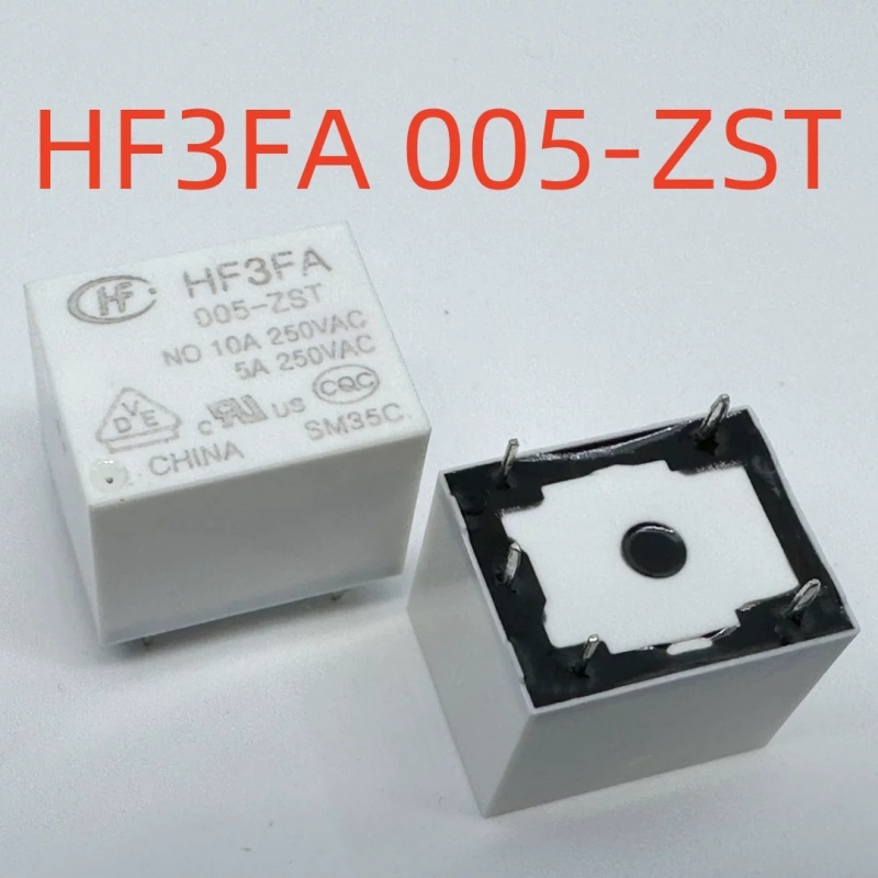รีเลย์ HF3FA 005 012 024-ZST 5 Pins 10A