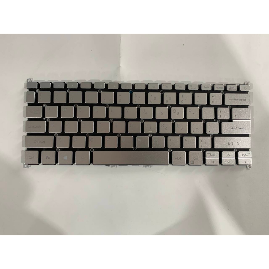 US แป้นพิมพ์แล็ปท็อปสําหรับ Acer Swift 3 SF314-54 SF314-56 SF314-56G SF114-32US พร้อมสีเงินเรืองแสง