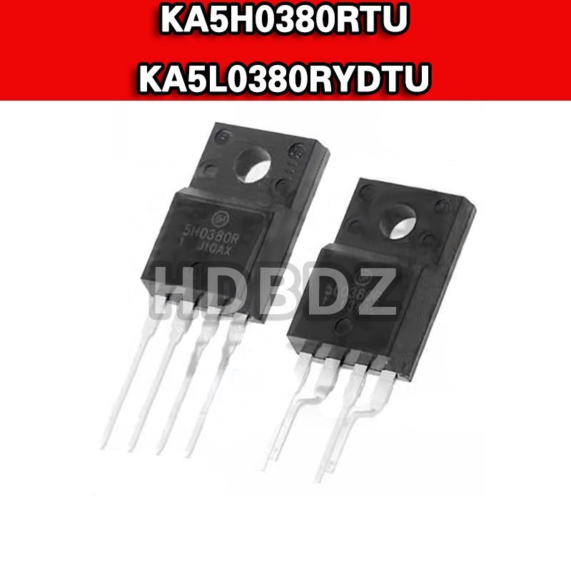 2~5PCS 5L0380R 5H0380R KA5H0380RTU KA5L0380RYDTU TO-220F-4 LCD Power Management โมดูลชิป IC