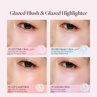 Joocyee Aura Collection - บลัชออน & ไฮไลท์ & ลิปกลอส