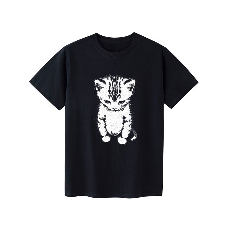 El Gato Sad ลูกแมวตลก Meme Sad Crying Munchkin Cat เสื้อยืดอินเทรนด์สําหรับผู้ชายผู้หญิงผ้าฝ้าย 100%