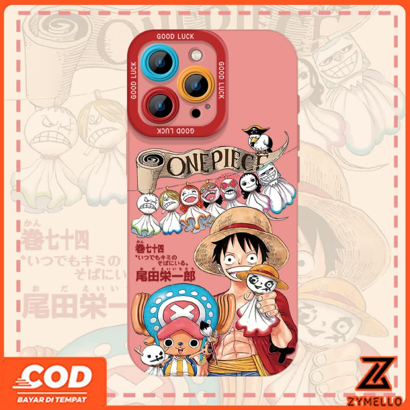 สําหรับOPPO A6X A6 A5X A5 5G A6 PRO A5i A3 A3X A5 PRO A3 PRO A38 A79 A60 A58 A78 A18 A57 2022 A95 การ์ตูนLuffy Anti Ghostตุ๊กตาTPUเคสโทรศัพท์