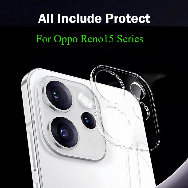 ฟิล์มเลนส์กล้อง For Oppo Reno15 Pro 15F Reno14 Pro 14F  Reno13 Pro 13F กันรอยกันฝุ่น พร้อมส่ง