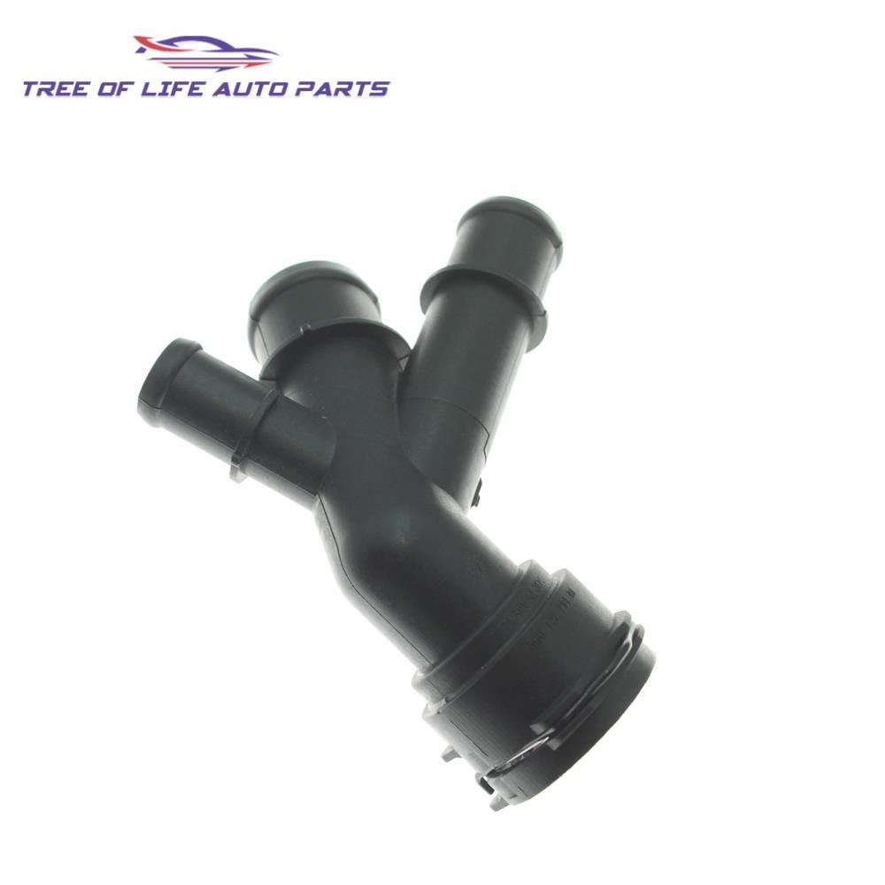 5Q0122291BF 5Q0122291CT Coolant ท่อ 4 ทิศทางสําหรับ VW Golf MK7 Audi A3 8V Skoda Octavia MK3 ที่นั่ง