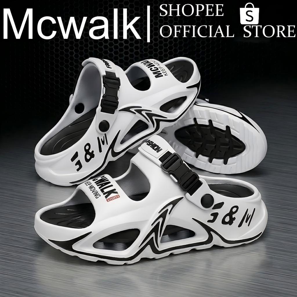 MCWALK รองเท้าแตะเพื่อสุขภาพ พื้นนิ่ม EVA รีบาวด์สูง ระบายอากาศ กันลื่น ใส่เดินทุกวัน ชาย-หญิง MC2518 38-45